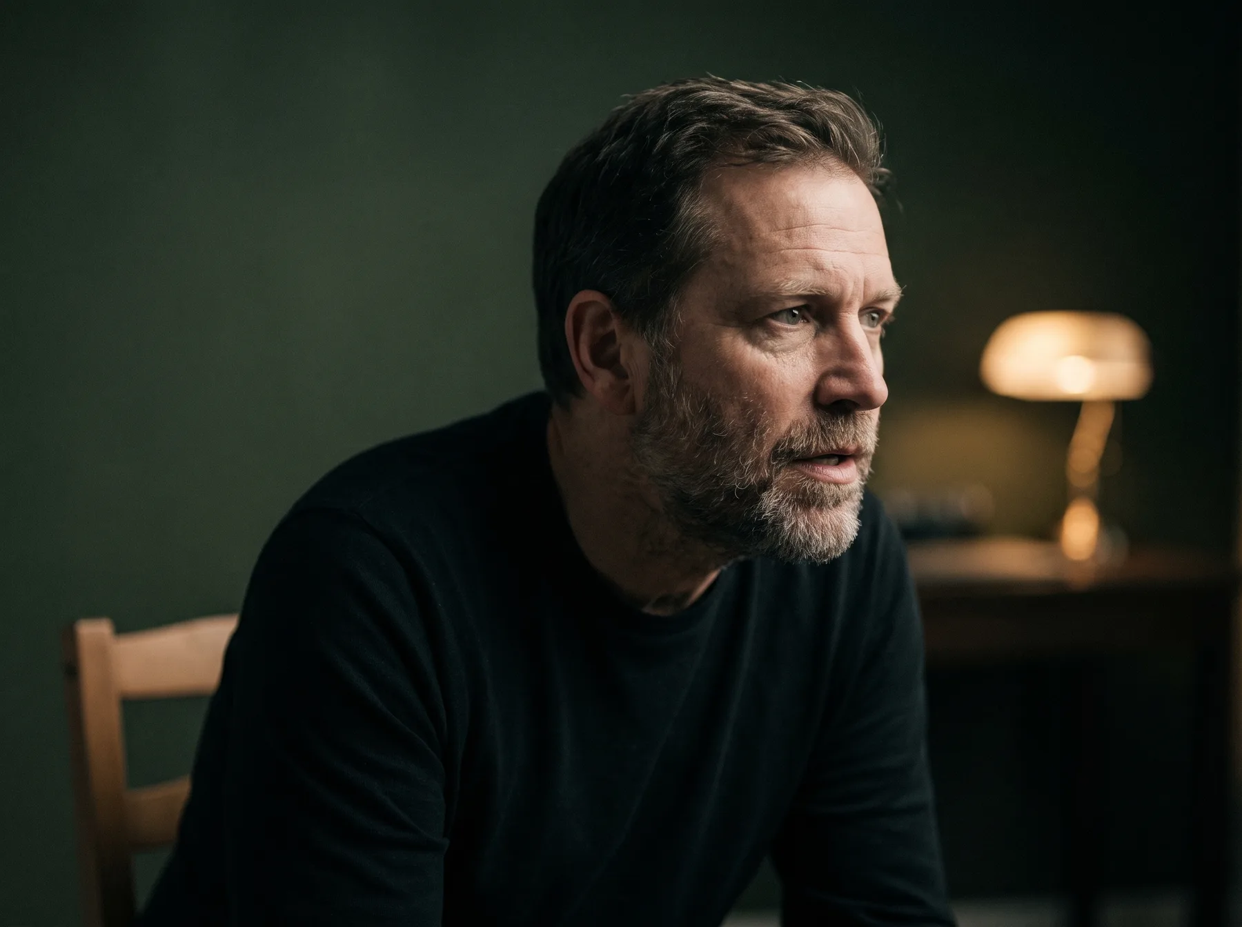 An actor sustaining a subtle and truthful close-up
