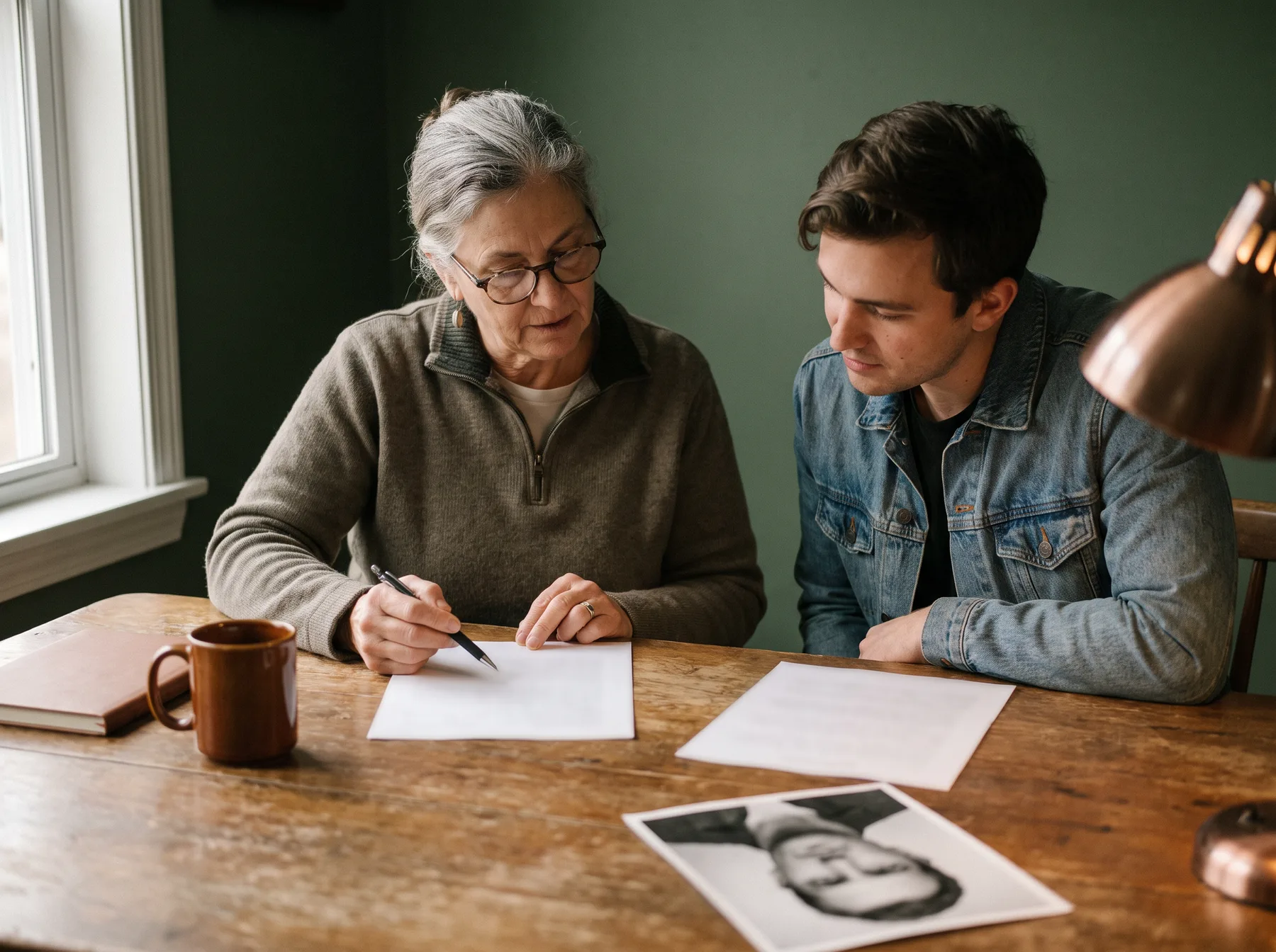 An actor and coach comparing acting r&eacute;sum&eacute; examples
